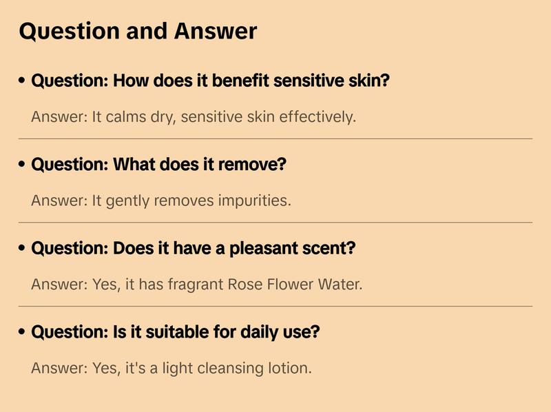 Chamomile Cleansing Milk