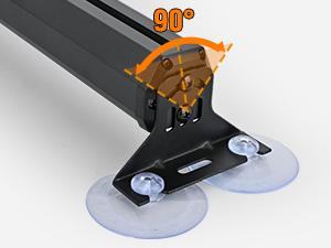 Nilight 162 LED Traffic Advisor Strobe Light Bar 2-in-1 Red Blue  Warning Hazard Lights with Controller 4 Switchable Color 36 Flash Pattern for Trucks Cars Tow Plow Construction Vehicles