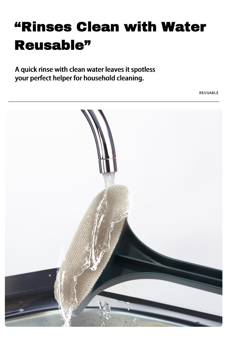 Multifunctional Anti-mosquito Screen Brush Glass Cleaning Tool with Dual Heads & Detachable Handle for Streak-Free Results on Windows, Mirrors, & Car Windows Multifunctional Anti-mosquito Screen Brush Glass Cleaning Tool with Dual Heads & Detachable Handle for Streak-Free Results on Windows, Mirrors, & Car Windows