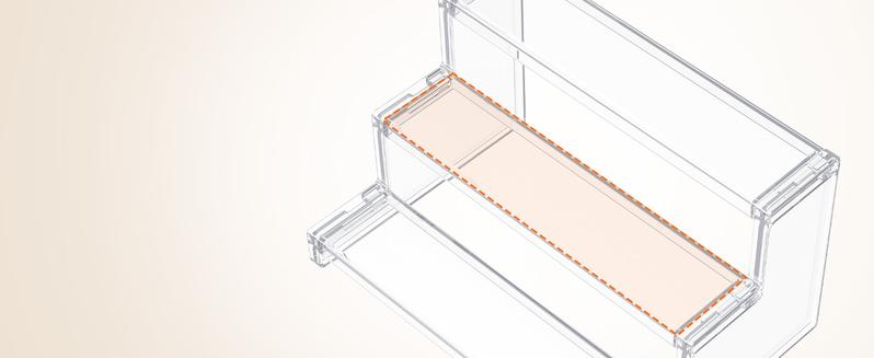Lifewit 3 Tier Clear Display Stand with Interlocking Panels, Multi-Purpose Acrylic Organizer for Perfume, Skincare, Makeup & Dessert