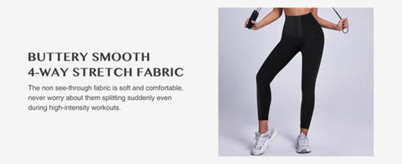 FeelinGirl Waist Trainer for Women High Waist Yoga Leggings Day Casual Comfort