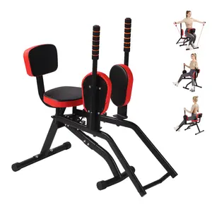 Home Gym Glute and Hip Abductor Machine, Adjustable Outer Thigh Sculpting & Butt-Lifting Strength Training Equipment for Summer Glute Workouts, Unisex Use