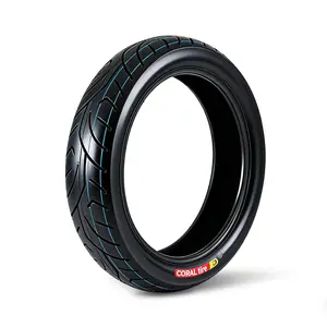 Garvee 130/80-17 Motorcycle Tire Rear, Black Wall, 4PR 65S Tubeless Street Tire for Cruiser & Touring, High Performance, Enhanced Grip & Wear Resistance