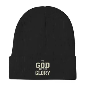 To God Be the Glory Beanie – Knit Hat