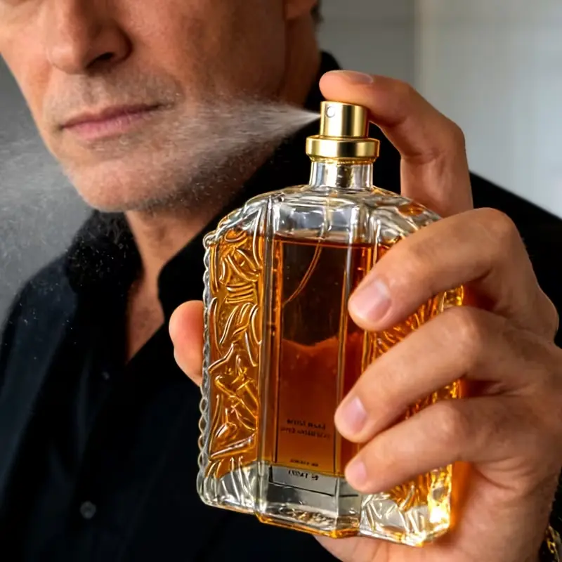 Arabic Inspired Scent Cologne for Men, 3.38 oz Long-Lasting Fragrance Parfum with Amber & Spice Notes - A Bold Signature Scent for Daily Wear, Oriental Blend, Bold Arabian Aromas, Middle East, Adults