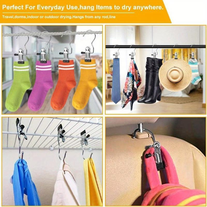 120 Counts Boot Hangers Clips, Premium Hooks Hanging Clips, Heavy Duty Closet Hanger Organizer for Home Travel , Multi-Purpose Clips for Laundry Clothes Accessories 120 Counts Boot Hangers Clips, Premium Hooks Hanging Clips, Heavy Duty Closet Hanger Organizer for Home Travel , Multi-Purpose Clips for Laundry Clothes Accessories