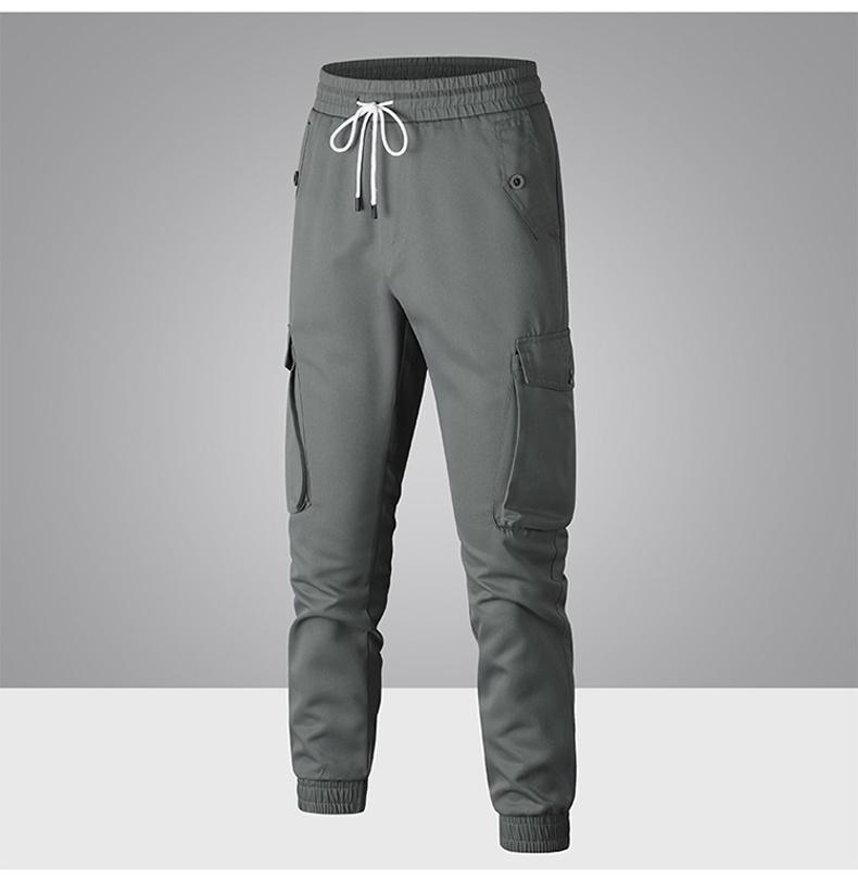 Men's Heavyweight Pants Compatible with Leggings - Workwear Trousers, Multi-Pocket Outdoor Pants with Belt Loop Closure and No Zipper, Suitable for Winter (Solid Color) - Machine Washable Men's Heavyweight Pants Compatible with Leggings - Workwear Trousers, Multi-Pocket Outdoor Pants with Belt Loop Closure and No Zipper, Suitable for Winter (Solid Color) - Machine Washable