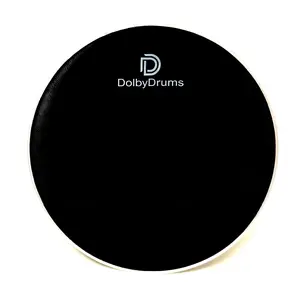 Dolby Drums 20” 3-Ply MESH Low Volume Resonant or Batter Drumhead Black