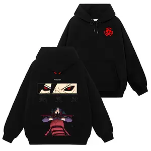 [Uchiha Empire] Limited Madara Uchiha Wake Up To Reality - Naruto Shippuden #17 Hoodie T-Shirt Sweatshirt, Retro Vintage Unisex Graphic 90s Cotton, Gift For Wibu, Anime Manga Ninja Y2K Streetwear Menswear
