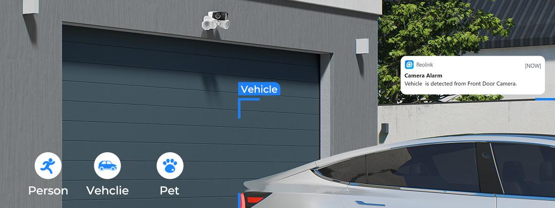 Reolink Duo Floodlight PoE 4K Security Camera with Dual Lens for 180° Field of View,1800 Lumen Floodlights Smart Detection Easy Installation IP Camera