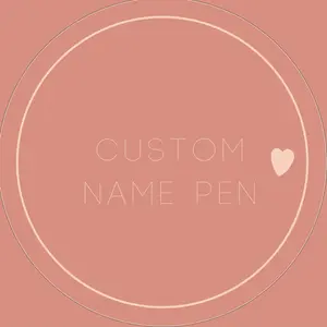 Personalized name pen