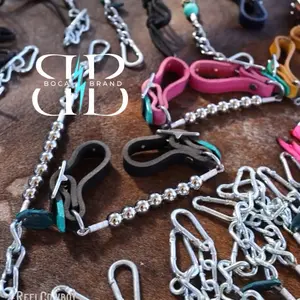 Boca B Leather - Boca Brand Flex Roller Curb Strap Boca B Leather - Boca Brand Flex Roller Curb Strap