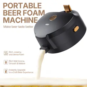 STAR COMPASS 3-in-1 Beer Foam Generator — Ultra-fine microfoam for regular bottle-packaged beer; an ideal gift for beer enthusiasts for Thanksgiving and Christmas
