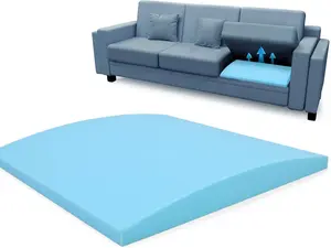 BUYUE Sagging Furniture Fix Cushion, Support Pad for Sofas, Couches, Recliners High Density Foam Replacement Parts，DIY Repair Cuttable (20x 20x 2 Blule, 1 PC)