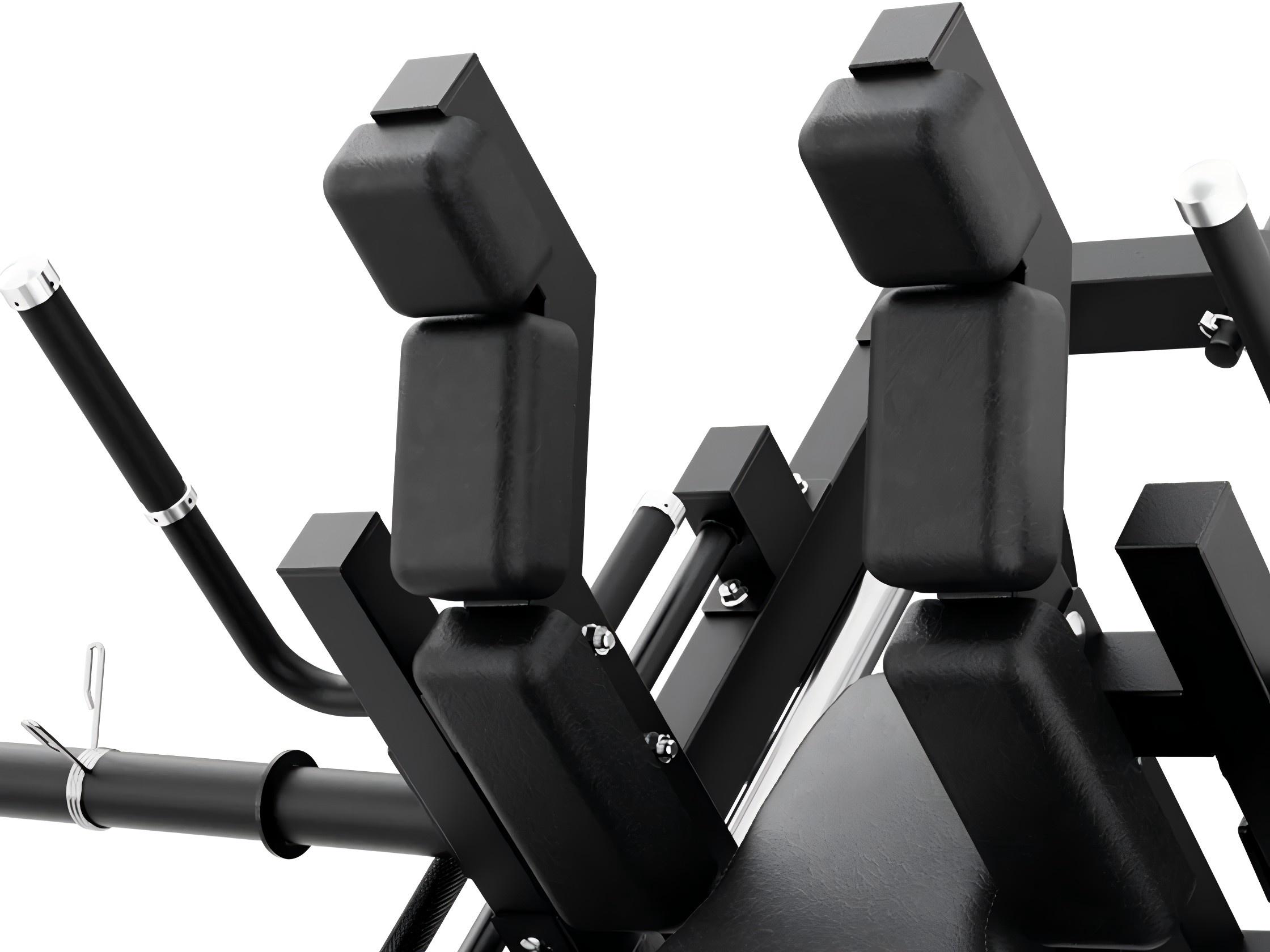 RitFit GAZELLE PRO 3-In-1 Leg Press and Hack Squat Machine for Comprehensive Lower Body Workout(Black/Red) Home Exercise Equipment Home Exercise Equipment