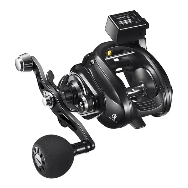 Piscifun AlinoX 400 Line Counter Trolling Reel 38LB Drag Fishing Gear with HDS Drag System & 8+1 Bearings for Precision Casting