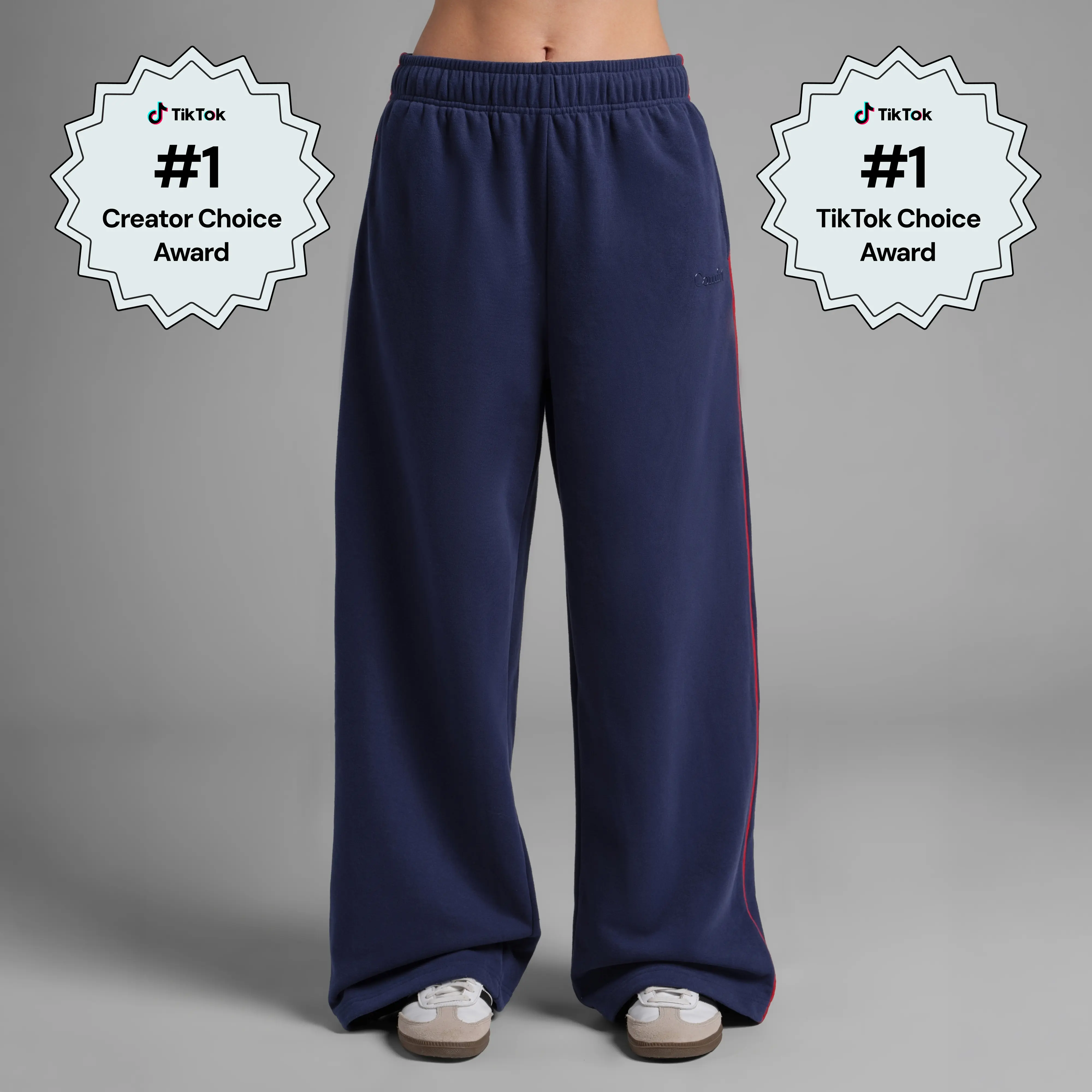 Comfrt | Laid Back Halo Lightweight Wide Leg Sweatpant | Oversized Fit Wideleg Sweatpants Adjustable Baggy Bottoms