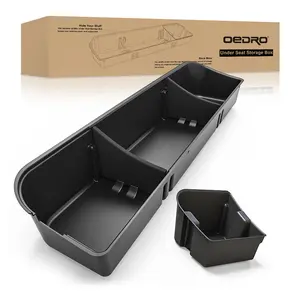 OEDRO Underseat Storage for 2015-2026 Ford F150 SuperCrew/Crew Cab, 2017-2026 F-250/350/450/550 Super Duty, Upgraded Rear F-150 Under Seat Storage Truck Organizer Tool Box