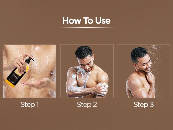 BellaVita Luxury’s Klub Man Body Wash | Bold Fresh Shower Gel | Revives & Hydrates Skin with Aloe Vera | 500ml