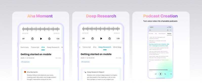 Mobvoi TicNote AI Voice Recorder 64GB Memory Note Recorder w/Case App Control 100+Languages Transcribe Summarize with AI Shadow Digital Audio Recorder for Phone Calls Lectures Meetings Interviews Magnetic Recording Mobvoi TicNote AI Voice Recorder 64GB Memory Note Recorder w/Case App Control 100+Languages Transcribe Summarize with AI Shadow Digital Audio Recorder for Phone Calls Lectures Meetings Interviews Magnetic Recording