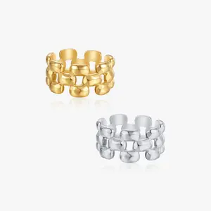 Chunky Link Chain Ring (Greek Inspired Collection)
