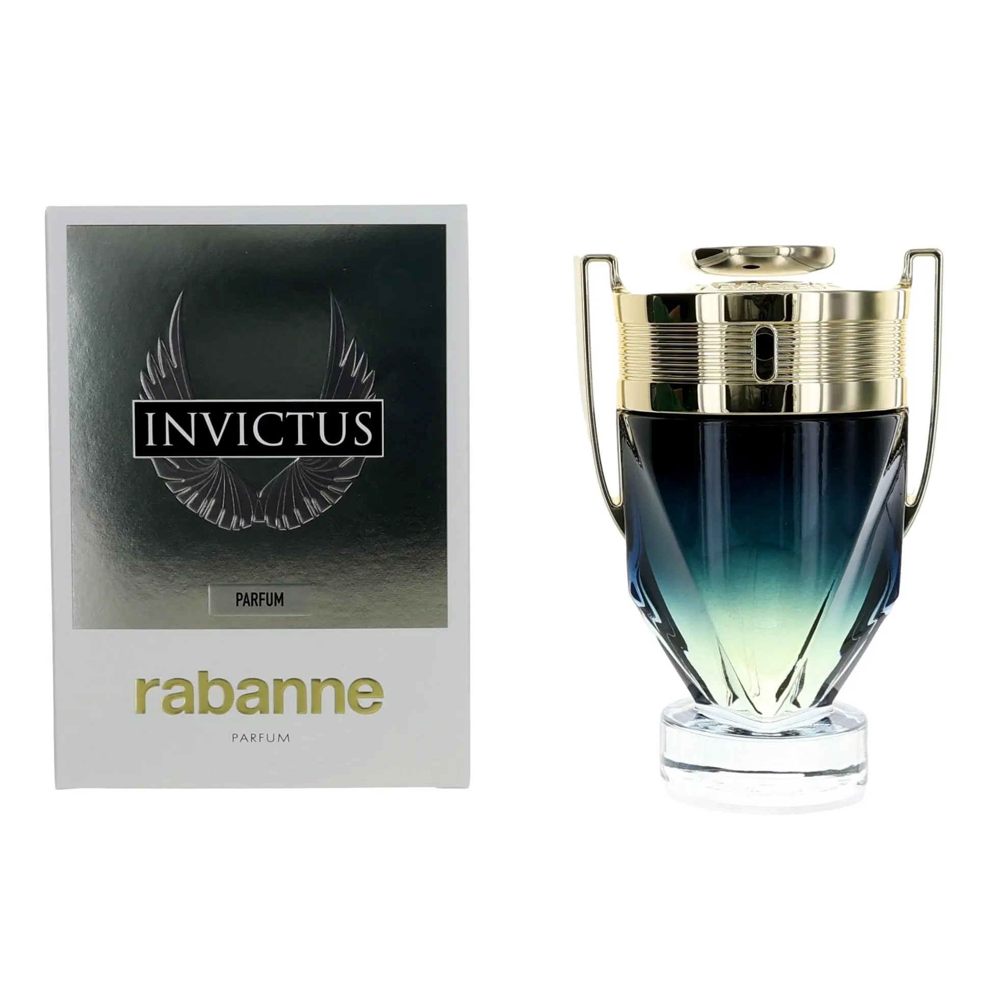 Men's Fragrance - Paco Rabanne Invictus Parfum Spray, 3.4 oz, Fragrance Parfum