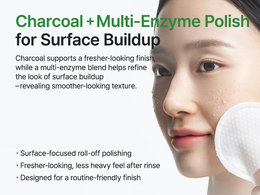 [Purito Official] [Buy 1 Get 1 Free] Peel Shot Exfoliating Pad I 16 Pad Total | for Blackheads, Whiteheads & Pores | Charcoal + Enzyme Deep Clean | Instant Glow & Smooth Texture | Gentle Daily Exfoliation | Korean Skincare