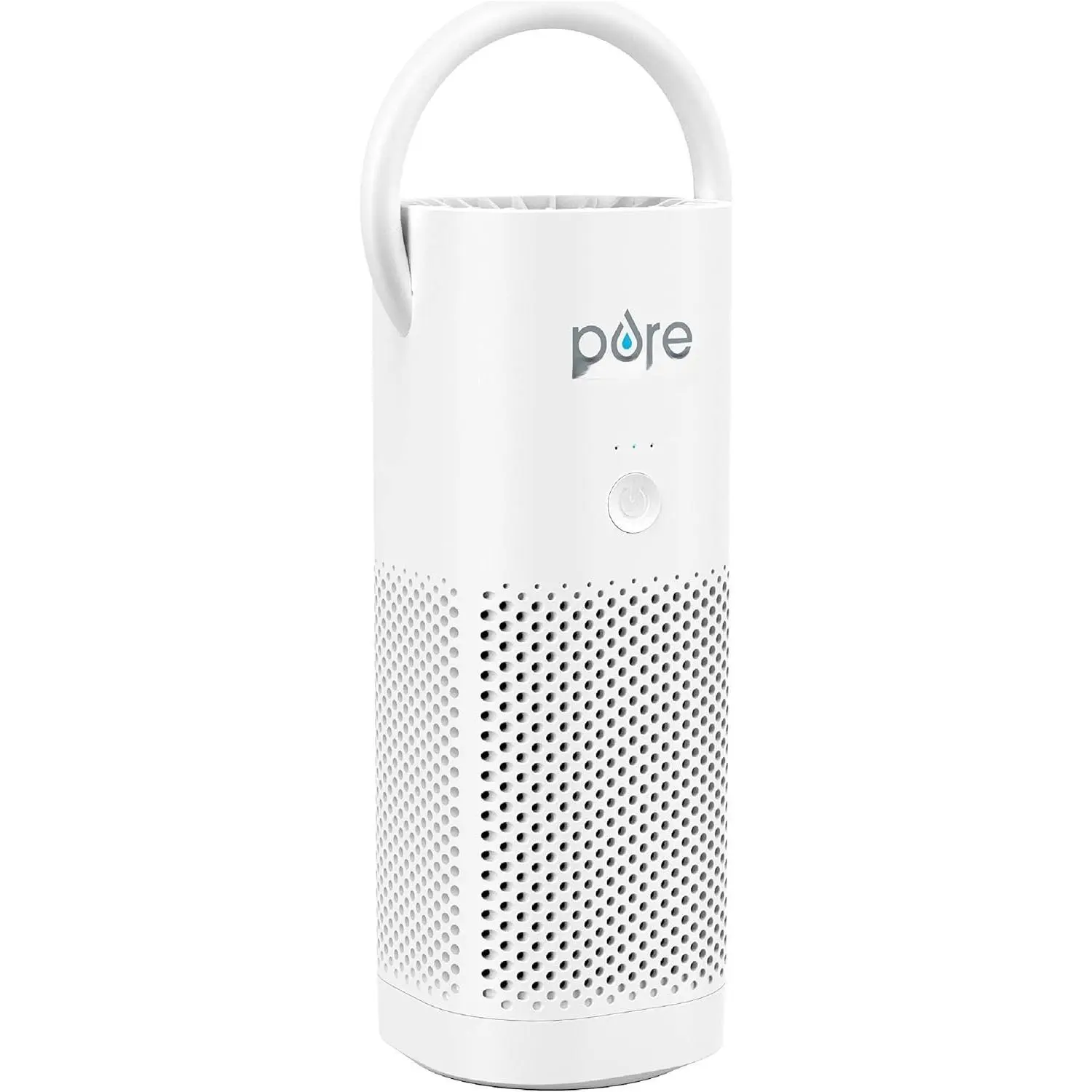 Zone Mini Portable Air Purifier - Cordless True HEPA Filter Cleans Air &  99.97% of Dust, Odors, &  Close to You - , School, & Office (White)