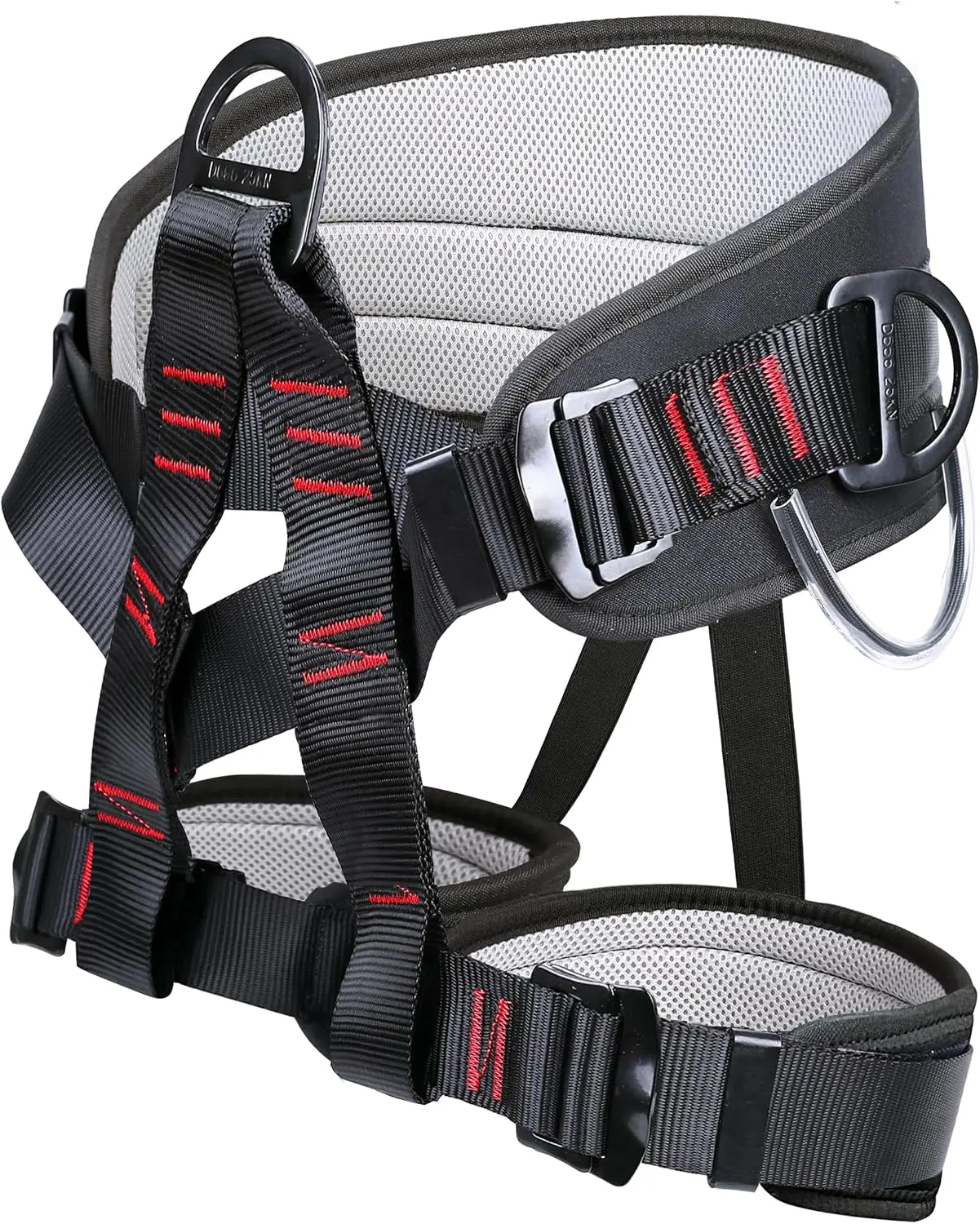 Adjustable Thickness Climbing Harness Half Body Harnesses for Fire Rescuing Caving Rock Climbing Rappelling Tree Protect Waist Safety Belts																	