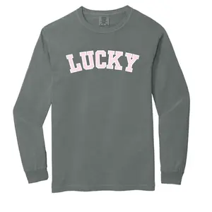 Lucky Varsity Heavyweight Long Sleeve T-Shirt