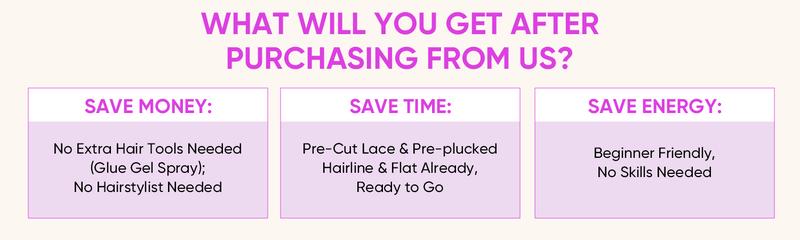 Wigfever Pre-Layered Cut Style 7*4 Lace Silky Straight & 9*6 Lace Body Wave Bleached Knots Wear Go Glueless Pre-Cut And Pre Plucked HD Lace Closure Human Hair Lace Front Wig #FEB FAVES