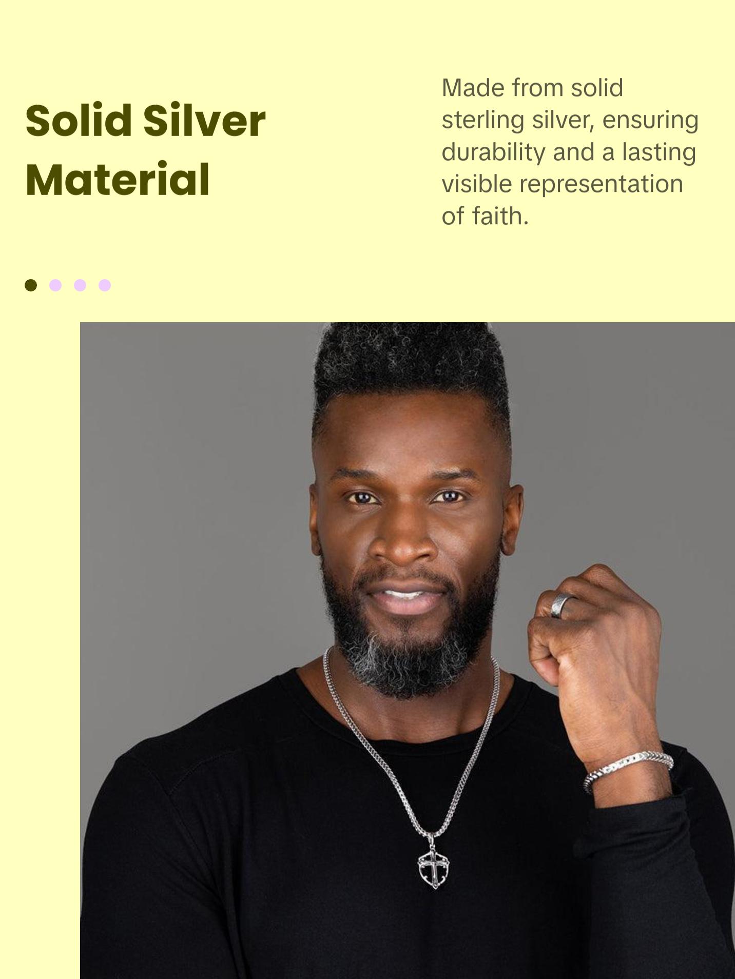 Covenant, Silver Cross Pendant