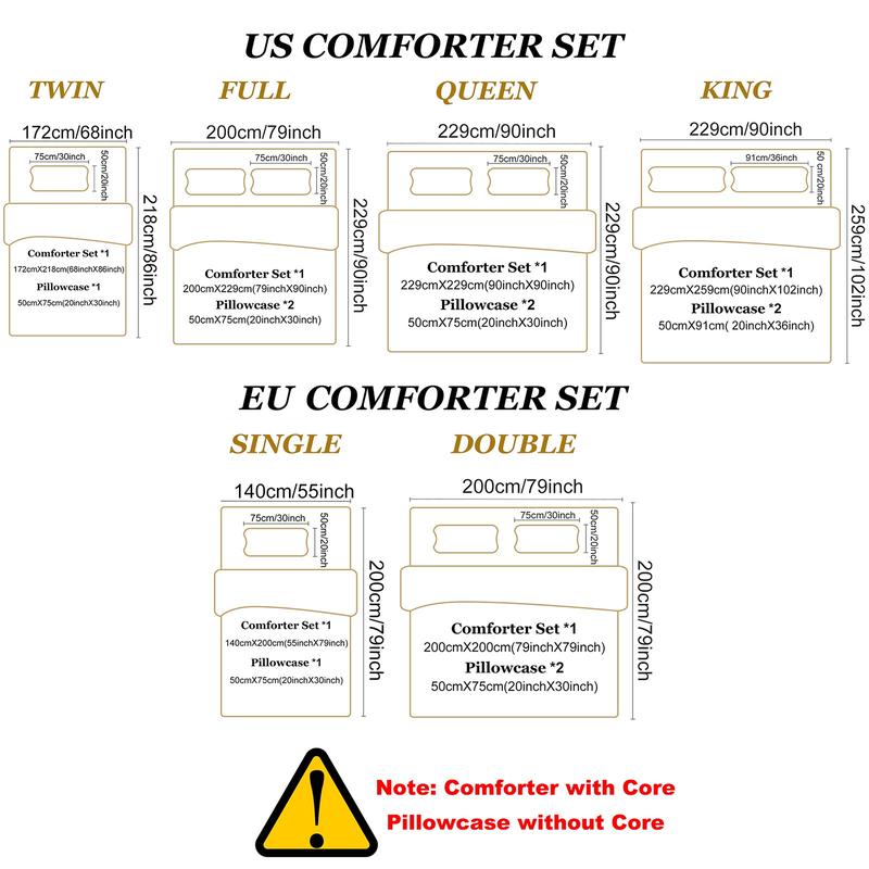 2/3 Pcs Couples Romantic Sweetheart Style Comforter Set, High Definition Unique Digitally Printed Bedding Set, Ideal for Couples Theme Room Decor, Soft and Comfortable for Year Round Use, Pillowcase No Filler