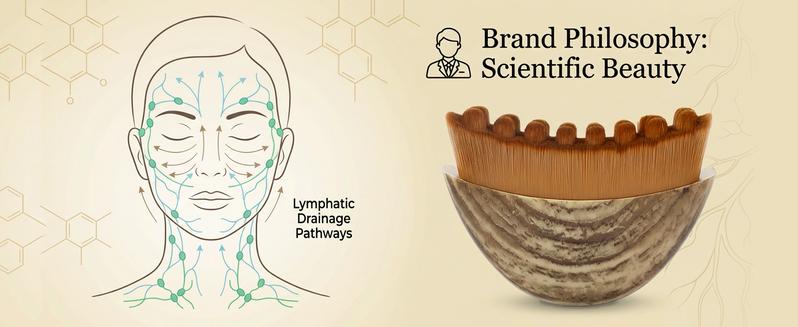 Face Lymphatic Contour Brush for Jawline & Chin Sculpting Dry Brushing Massager for Lymphatic Drainage & Facial Fatigue Relief Ergonomically Designed 1PCS Beauty Roller Daily Pack Pack Face Lymphatic Contour Brush for Jawline & Chin Sculpting Dry Brushing Massager for Lymphatic Drainage & Facial Fatigue Relief Ergonomically Designed 1PCS Beauty Roller Daily Pack Pack