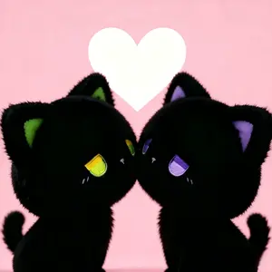 Valentine’s Day Pet Plush Toy – Because Love Is Comfort and Companionship, Cute Anxiety Relief Companion