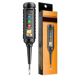 For Aneng B15 DC Voltage Tester Pen,Safe, Versatile Accurate Electric Tool,User-Friendly Probe Design For Electricians And Electrical Diagnostics,Black