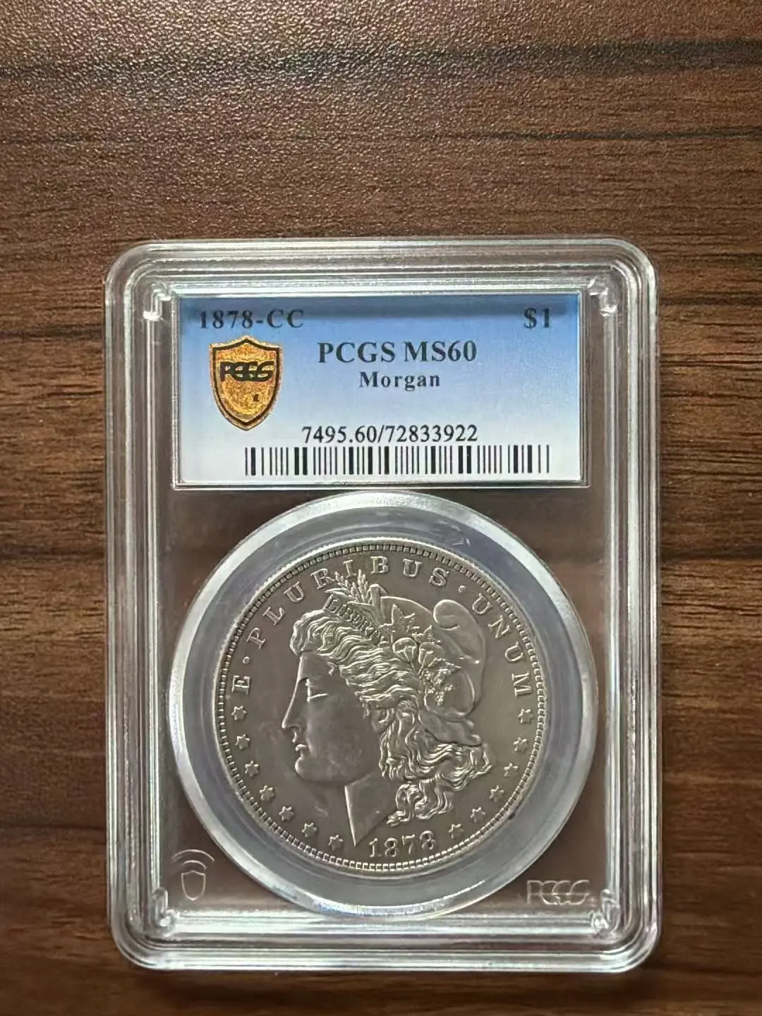 1878-CC Carson City Mint Morgan Silver Dollars (PCGS Graded) — Rare key-date coins in original PCGS holders.