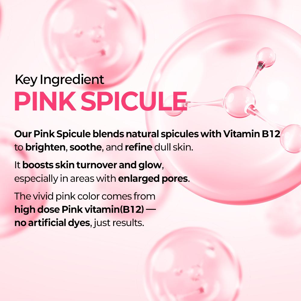 [Dr.Melaxin Official] Cemenrete Cyano Pink Spicule Serum | Pore tightening, Brightening, Moisturizing, Wrinkles | Korean Cosmetics | 1.01 fl.oz.