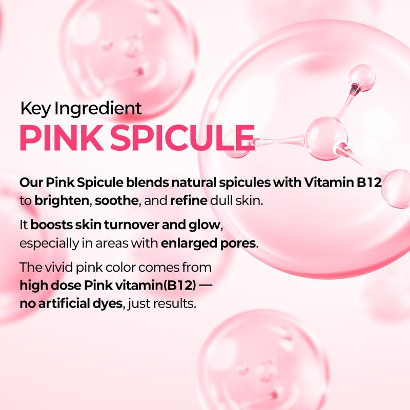 [Dr.Melaxin Official] Cemenrete Cyano Pink Spicule Serum | Pore tightening, Brightening, Moisturizing, Wrinkles | Korean Cosmetics | 1.01 fl.oz.