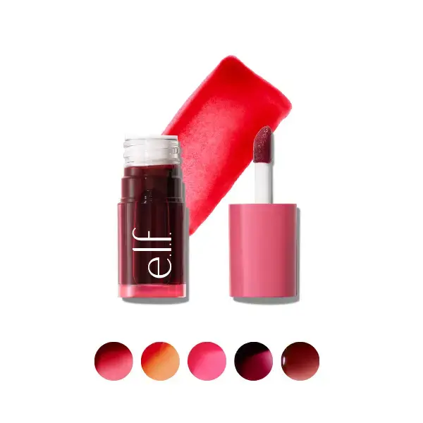 e.l.f. Sheer For It Blush Tint, Multi-Use, Long-Lasting Lip & Cheek Makeup, Creates A Natural Flush Finish, Vegan & Cruelty-Free