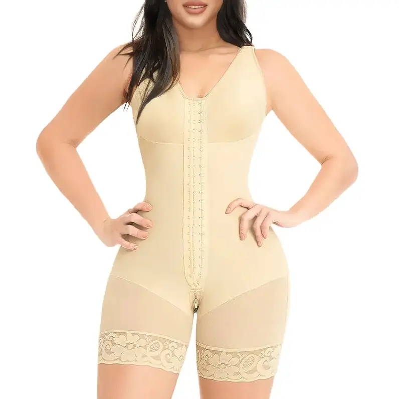 Women's Original Colombian Fajas Shapewear - Mesh, Compression Tummy Control, Full Coverage, Sexy Gorgeous Butt Lifter with Hook Closure (Limited-Time Sale Benefits)