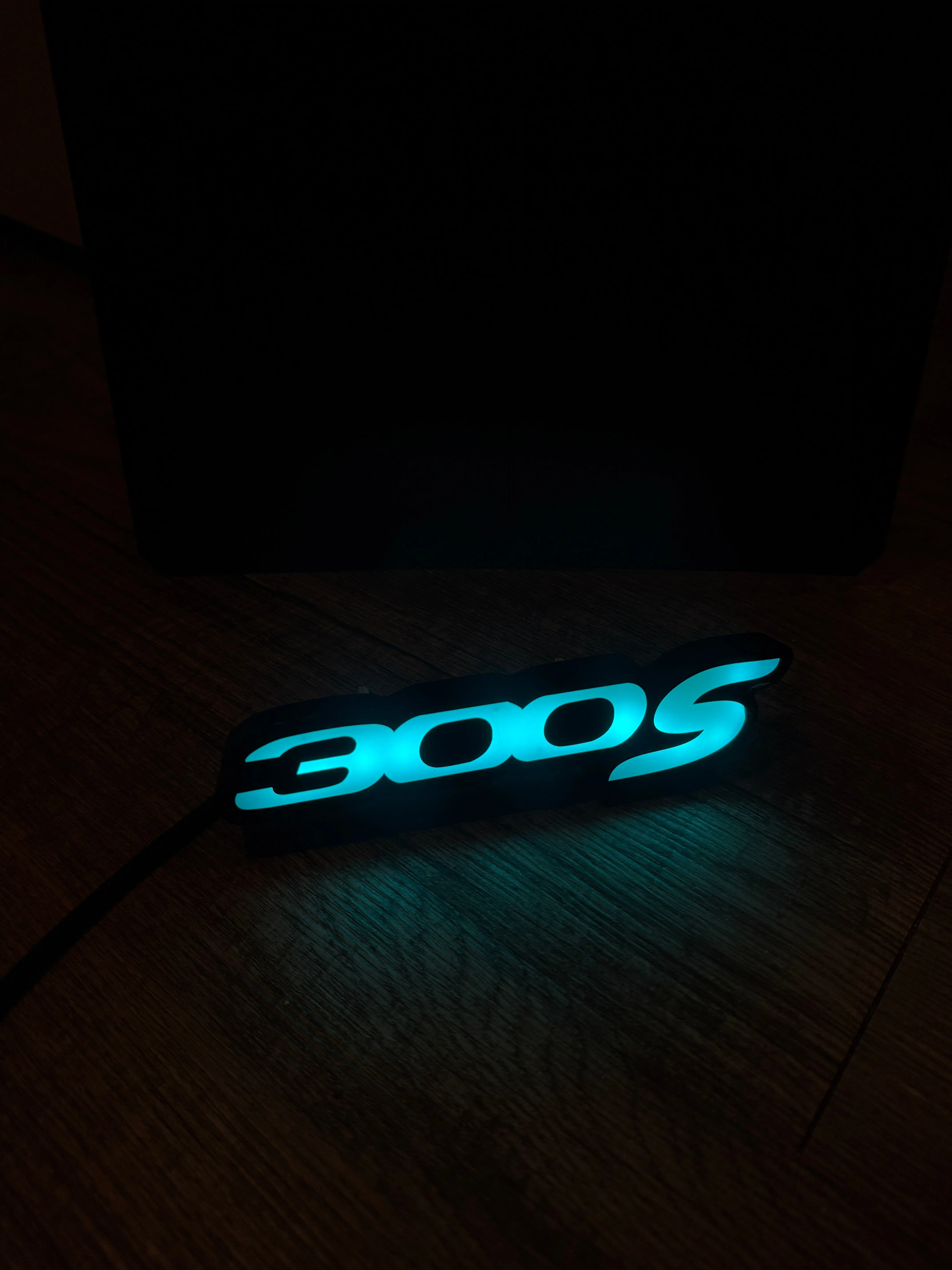 Chrysler 300S Color Chasing RGB LED Front Grille Emblem