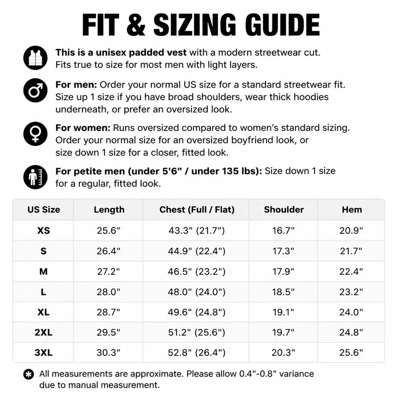 Fashion Hooded Puffer Vest
