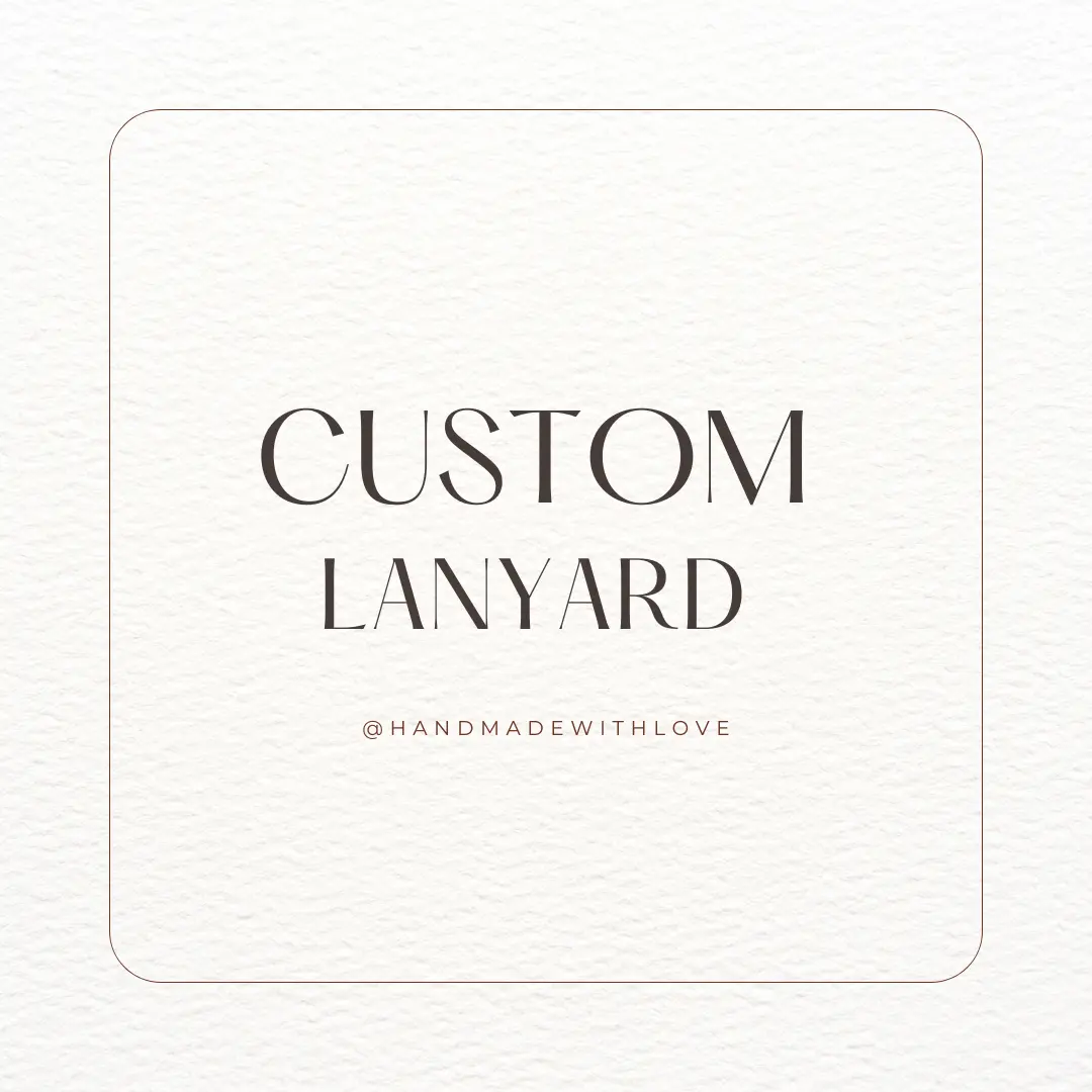 Custom Lanyard