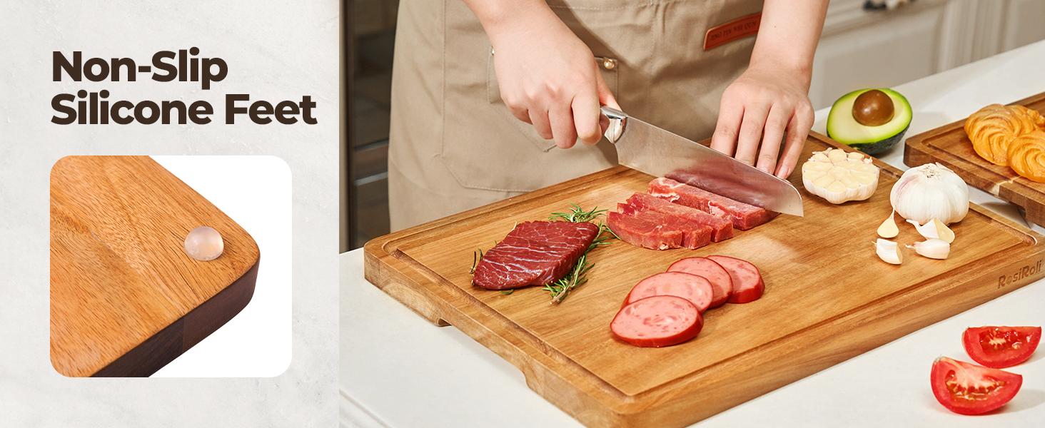【NewYear2026】RosiRoli Wood Cutting Board Set- Small, Medium & Large Acacia Chopping Boards with Holder, Kitchen Wooden Cutting Board Set, Charcuterie Board Gift Set,Valentine’s Day Gift 【NewYear2026】RosiRoli Wood Cutting Board Set- Small, Medium & Large Acacia Chopping Boards with Holder, Kitchen Wooden Cutting Board Set, Charcuterie Board Gift Set,Valentine’s Day Gift