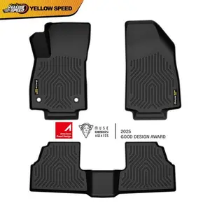 All Weather TPE 3D Car Floor Mats, Custom-Fit for 2014-2022 Chevy Trax / 2013-2022 Buick Encore, Floor Mats for Car, Automotive Accessories