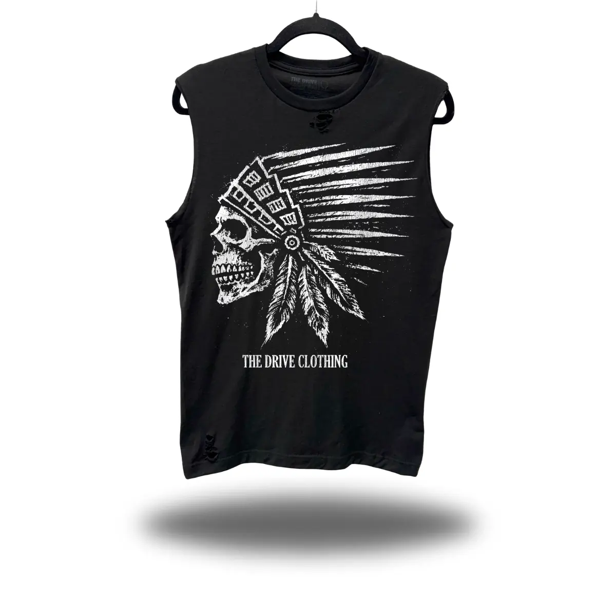 Men's SAVAGE CHIF Road Rash Muscle Tank, Menswear Unisex Crew Neck Sleeveless Shirts for Undershirts & Daily Wear, Street Wear