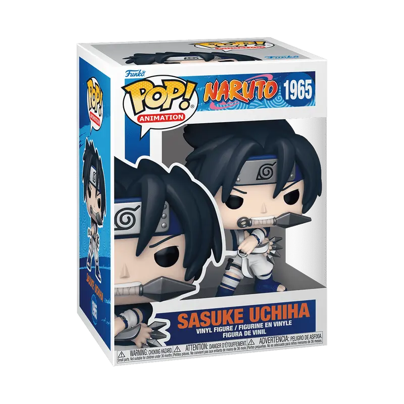 Funko Pop! Naruto - Sasuke Uchiha with Demon Wind Shuriken #1965 Collectible Pop Vinyl Figure