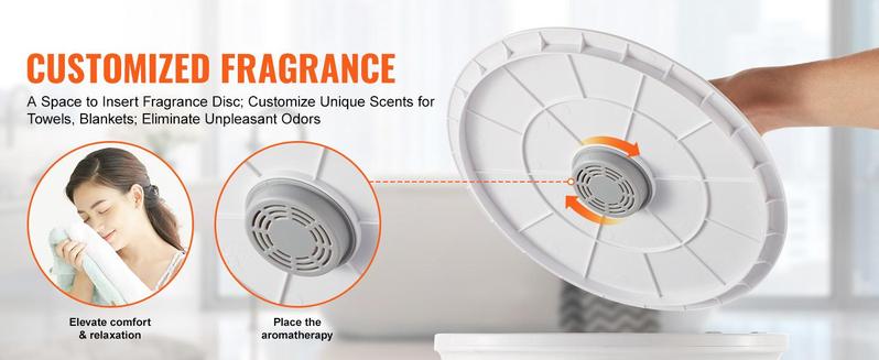 VEVOR Towel Warmer Bucket, TikTokShopBlackFriday, 20L Large Towel Warmer for Bathroom, Auto Shut Off Towel Heater with 4-Level Timer Fits up to Two 40"x70" Oversized Towels, Bathrobes, Blankets, ETL & FCC Certified