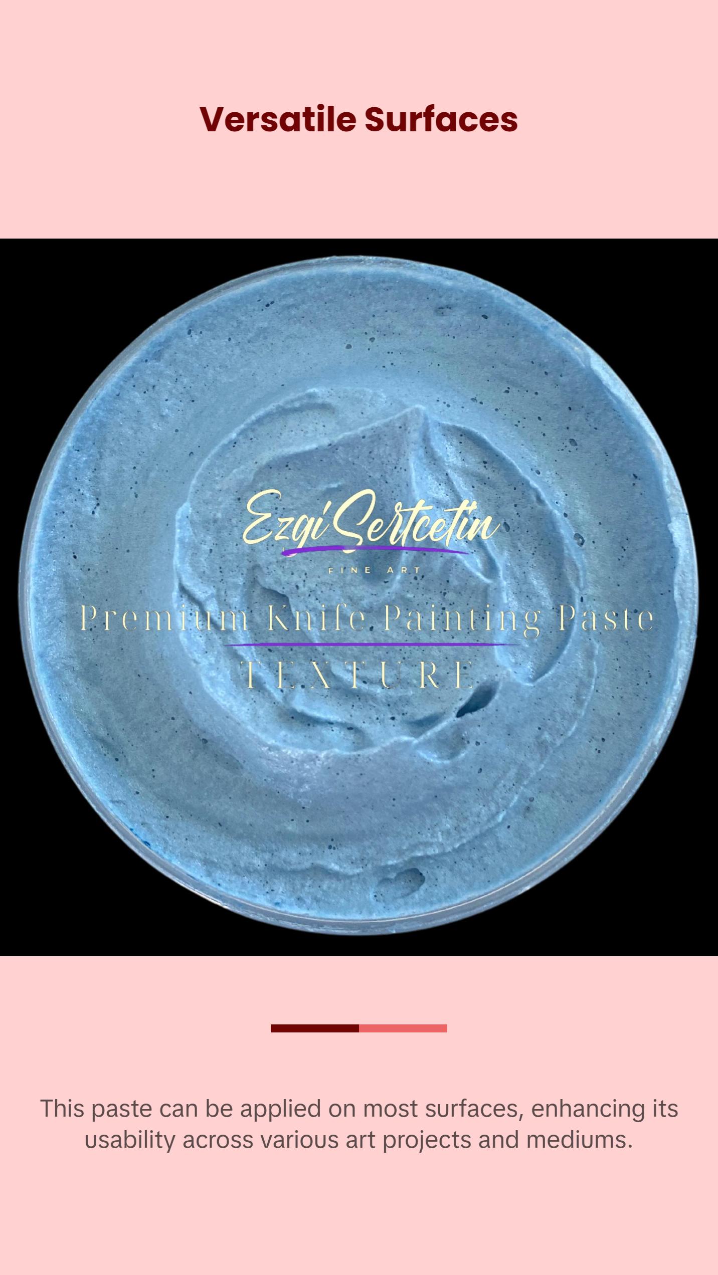 Premium Palette Knife Painting Paste|Texture Paste|Authentic Bright Colors|Ready to Use|Easy to Apply| 6oz Premium Palette Knife Painting Paste|Texture Paste|Authentic Bright Colors|Ready to Use|Easy to Apply| 6oz